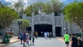 Gate to get into Disney World Hollywood Studios Star Wars Galaxy`s Edge