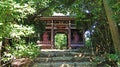 Gate to mount Misen on Miyajima island Royalty Free Stock Photo