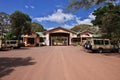 The gate to Ngorongoro national park, Tanzania, Africa