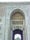 The gate to reach the Blue Mosque