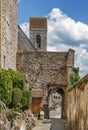 Gate in Rapperswil, Switzerland Royalty Free Stock Photo