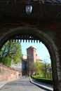 Gate to the Wawel Castle. Krakow. Poland. Royalty Free Stock Photo