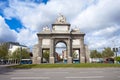 Gate of Toledo (Puerta de Toledo) on a sunny spring day in Madrid Royalty Free Stock Photo