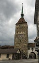 Gate tower, Aarau, Switzerland Royalty Free Stock Photo