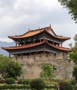 Gate tower in dali ,yunnan,cina