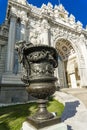 Gate of the Treasury at Dolmabahce Palace in Istanbul, Turkey Royalty Free Stock Photo