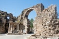 Gate of Vespasian in Side, Turkey