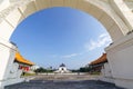 Gate view at the Archway of CKS (Chiang Kai Shek) Memorial Hall, Tapiei,