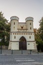 Gate in Vlasim town, Czech Republ