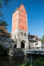 Gate Woernitz, Dinkelsbuehl, Germany Royalty Free Stock Photo