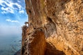 The gate of Xishan Mountain Park in Kunming, Yunnan Province.