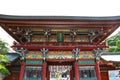 Yutoku Inari shrine`s gate