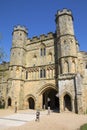 Gatehouse of Battle Abbey in Sussex Royalty Free Stock Photo