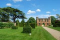 Gatehouse at Charlecote Park near Warwick, UK Royalty Free Stock Photo