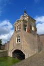 Gatehouse of Kruithuis in Delft, Holland Royalty Free Stock Photo