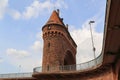 Gatehouse Main Bridge in Miltenberg Germany Royalty Free Stock Photo