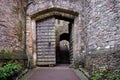 Gatehouse to Dunster Castle, UK Royalty Free Stock Photo