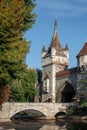 Gatehouse Tower at Vajdahunyad Castle - Budapest, Hungary Royalty Free Stock Photo