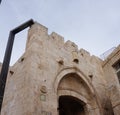 The gates behind which is the old city of jerusalem