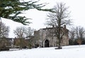 Gates of Cathedral and Abbey Church of Saint Alban in St.Albans, UK Royalty Free Stock Photo