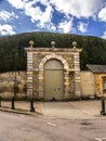 Gates of Cirencester Park - Gloucestershire, Cotswolds, England Royalty Free Stock Photo