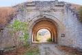 Gates in fortress in Kerch, Crimea