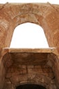 Gates of Ishak Pasha Palace, Eastern Turkey Royalty Free Stock Photo