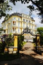 Gates in a luxury villa