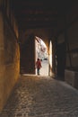 Gates of the Michelsberg monastery, Bamberg, Germany Royalty Free Stock Photo