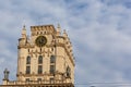 The Gates of Minsk, monumental gate tower in the Socialist Classicism style, Minsk, Belarus.