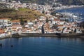 Horta town, Faial island, Azores, Portugal Royalty Free Stock Photo