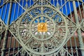 Gates of the Royal Palace - Torino Italy Royalty Free Stock Photo