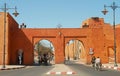 Gates to Marrakesh old and new town