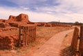 Gates to Pecos Pueblo Royalty Free Stock Photo