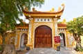 Gates of Tran Quoc Pagoda (1639). Hanoi, Vietnam