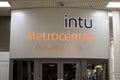 Large intu Metrocentre Management Offices sign above doors