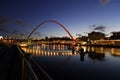 Gateshead Millennium Bridge Royalty Free Stock Photo