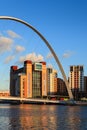 Gateshead Millennium Bridge Royalty Free Stock Photo