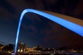 Gateshead Millennium Bridge Newcastle-upon-Tyne Royalty Free Stock Photo