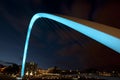 Gateshead Millennium Bridge Newcastle-upon-Tyne Royalty Free Stock Photo