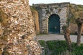 Gateway ancient sea fort Rammekens, Netherlands Royalty Free Stock Photo
