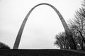 The Gateway Arch, St. Louis, Missouri Royalty Free Stock Photo