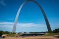 The Gateway Arch National Park in Saint Louis Missouri Royalty Free Stock Photo