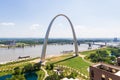 Gateway Arch National Park in St. Louis, MO.