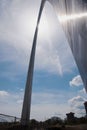 Gateway Arch in Saint Louis, Missouri, USA Royalty Free Stock Photo