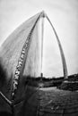 The Gateway Arch, St. Louis, Missouri Royalty Free Stock Photo