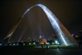 The Gateway Arch St. Louis, Missouri Royalty Free Stock Photo