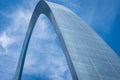 The Gateway Arch in Saint Louis Missouri Royalty Free Stock Photo