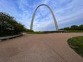 The Gateway Arch in St Louis. St Louis, USA Royalty Free Stock Photo