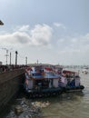 GateWay of India Ferry, Colaba, Mumbai Royalty Free Stock Photo